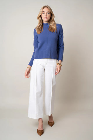 The Soft Rib Mockneck