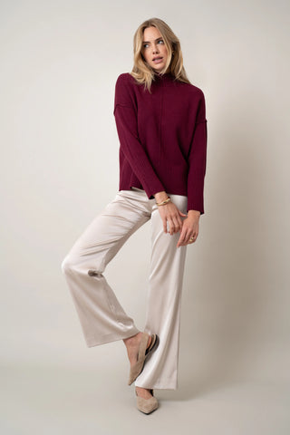 The Soft Rib Mockneck