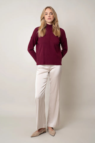 The Soft Rib Mockneck