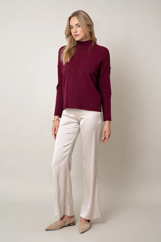 The Soft Rib Mockneck