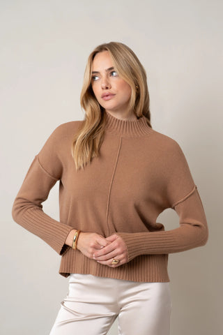 The Soft Rib Mockneck