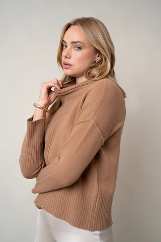 The Soft Rib Mockneck