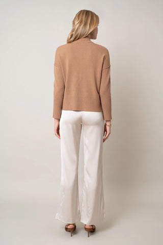 The Soft Rib Mockneck