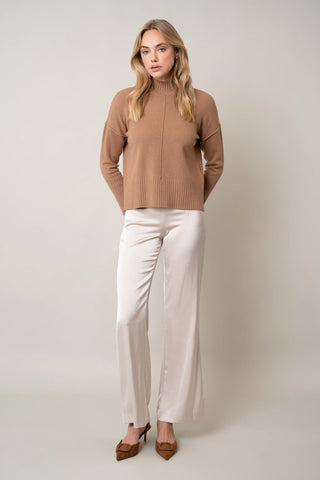 The Soft Rib Mockneck