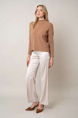 The Soft Rib Mockneck