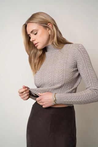 The Cable Mockneck