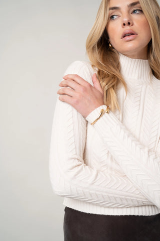 The Cable Mockneck