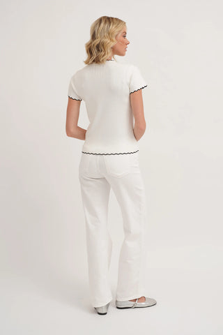 The Scallop Edge Tee