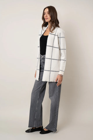 The Windowpane Open Cardigan