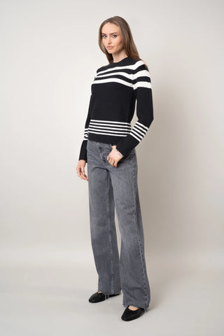 The Striped Crewneck Pullover