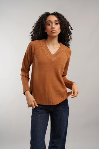 The Refined V-Neck Sweater