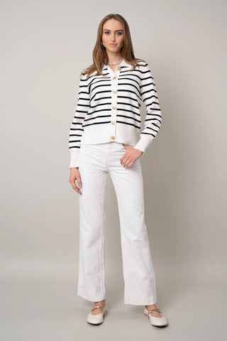 The Striped Cardigan