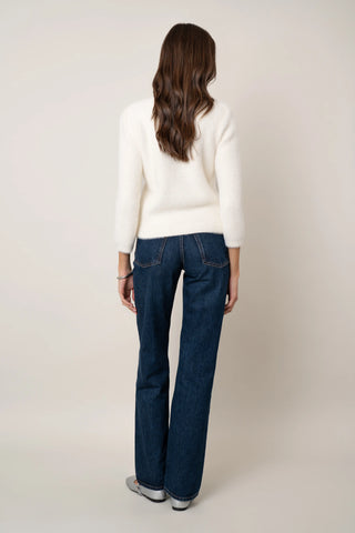 The Embellished Fuzzy Cardigan