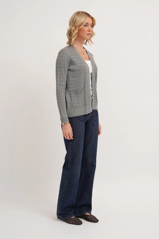 The Open Cable Cardigan