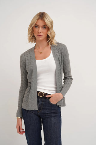The Open Cable Cardigan