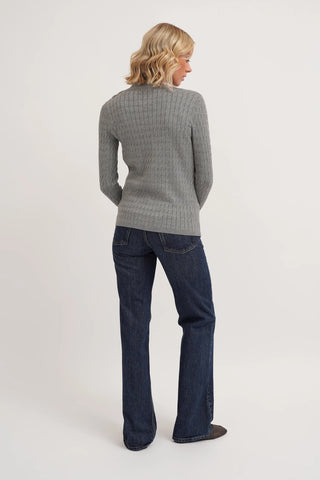 The Open Cable Cardigan
