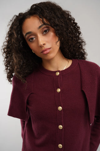 The Monarch Cape Cardigan