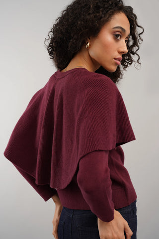 The Monarch Cape Cardigan