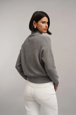 The Shawl Collar Knit Jacket