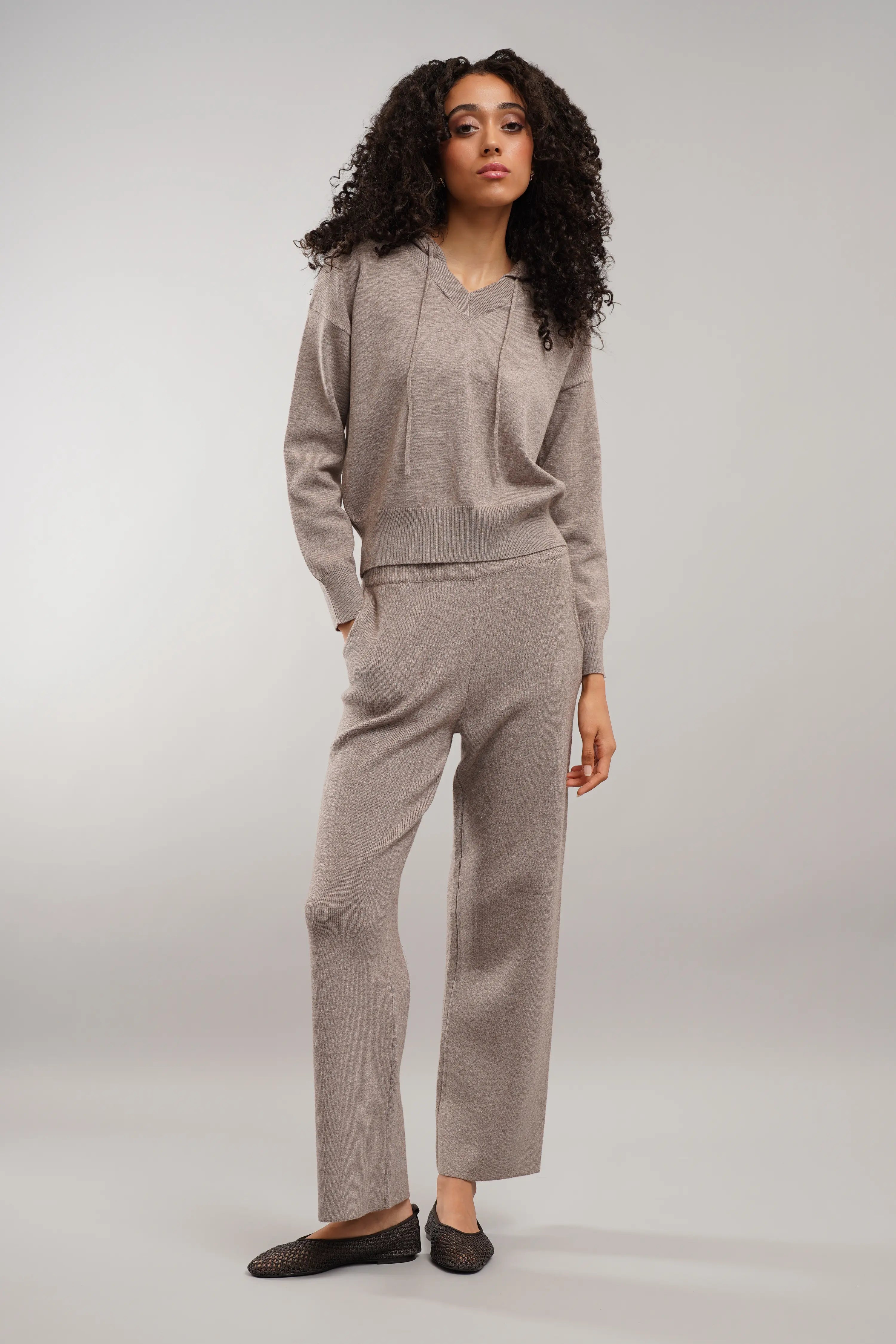 The Weekend Knit Hoodie Set