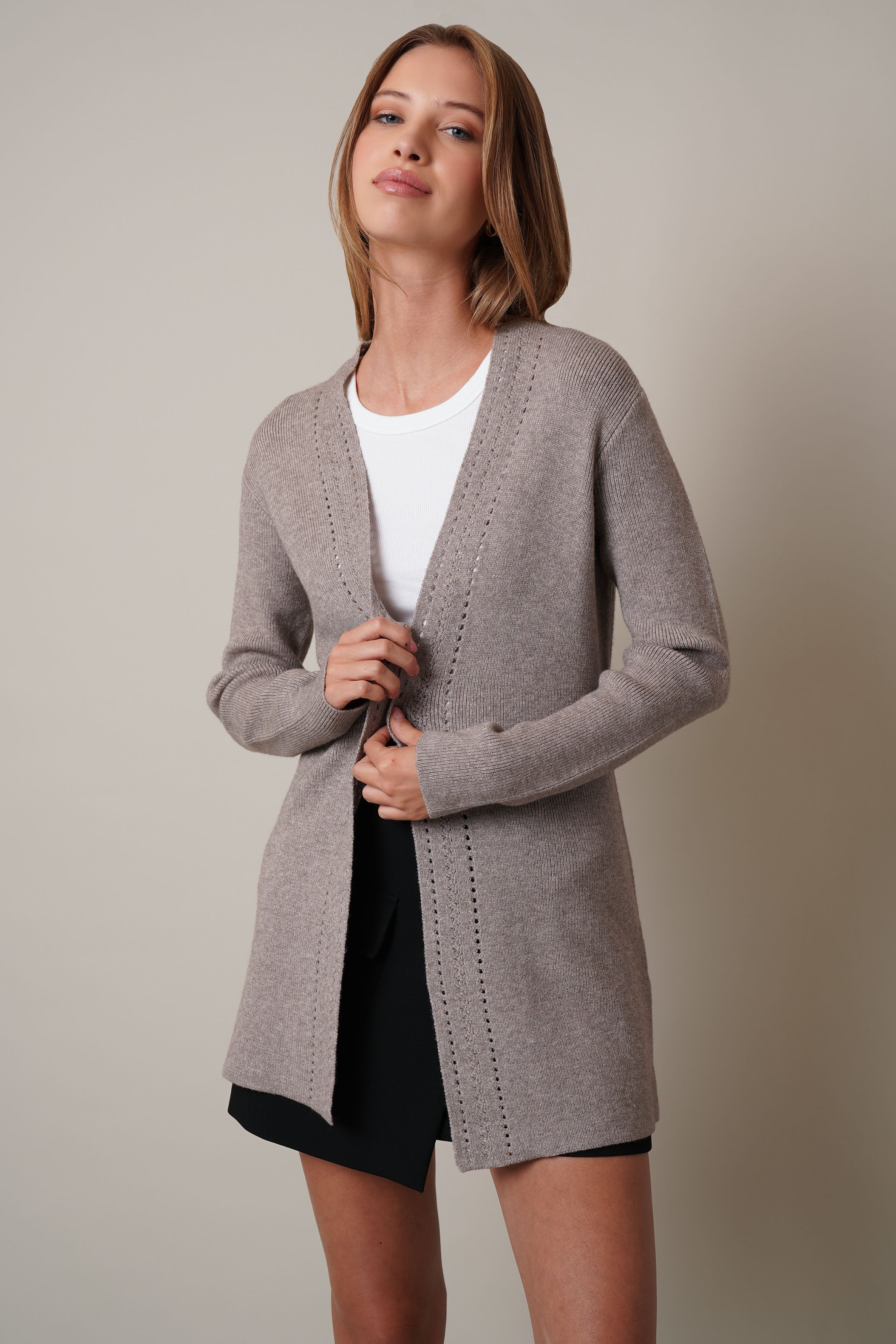 Cyrus open cardigan hotsell