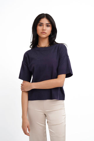 The Modern Boxy Knit Tee