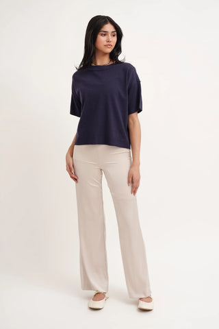 The Modern Boxy Knit Tee