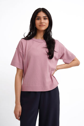 The Modern Boxy Knit Tee