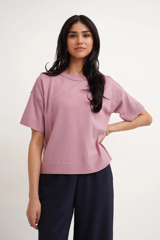 The Modern Boxy Knit Tee