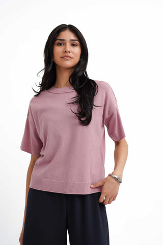 The Modern Boxy Knit Tee