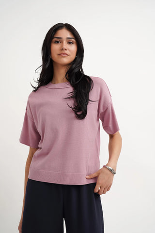 The Modern Boxy Knit Tee