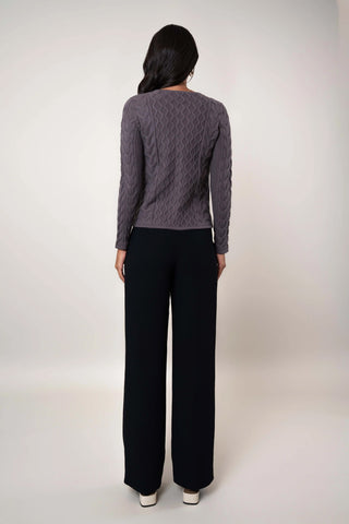 The Sculpted Cable Cardigan