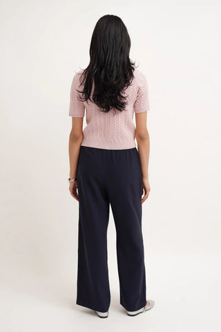 The Classic Cable Short Sleeve Cardigan