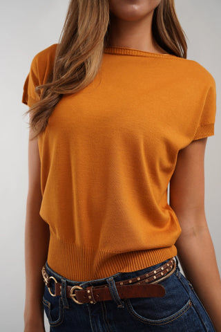 The Soft Drape Knit Tee