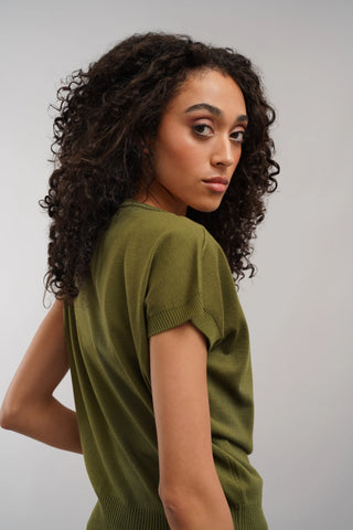 The Soft Drape Knit Tee