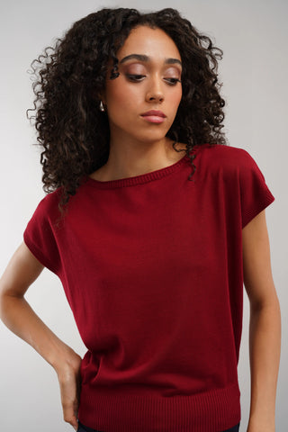 The Soft Drape Knit Tee