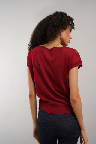 The Soft Drape Knit Tee