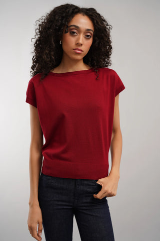 The Soft Drape Knit Tee