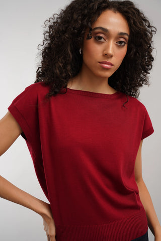 The Soft Drape Knit Tee