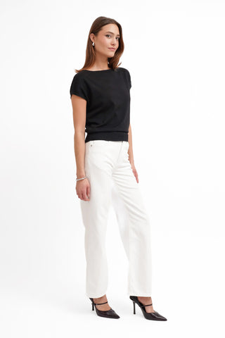 The Soft Drape Knit Tee