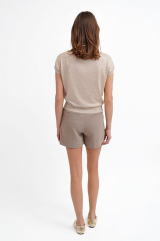 The Soft Drape Knit Tee