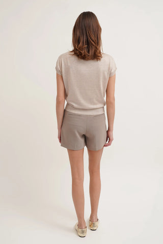 The Soft Drape Knit Tee