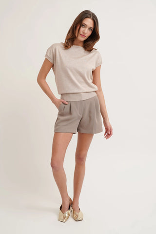 The Soft Drape Knit Tee