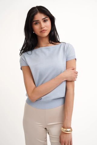 The Soft Drape Knit Tee