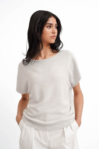 The Soft Chevron Knit