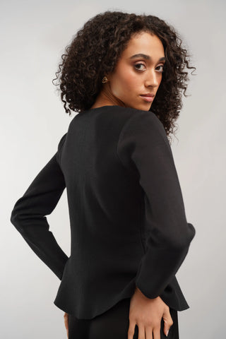 The Sculpted Button Cardigan