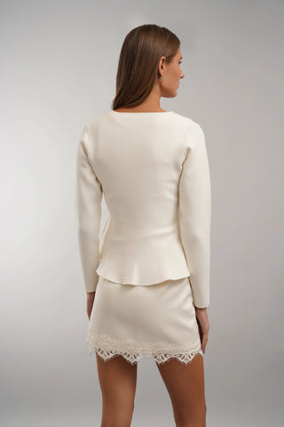 The Sculpted Button Cardigan