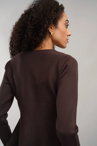 The Sculpted Button Cardigan