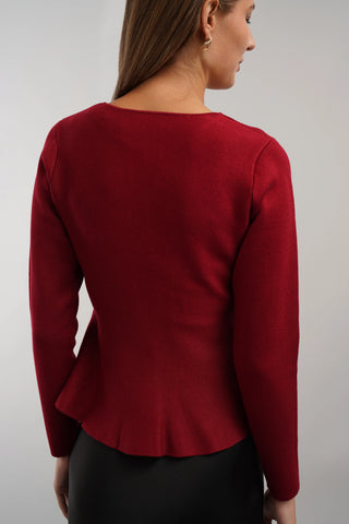 The Sculpted Button Cardigan