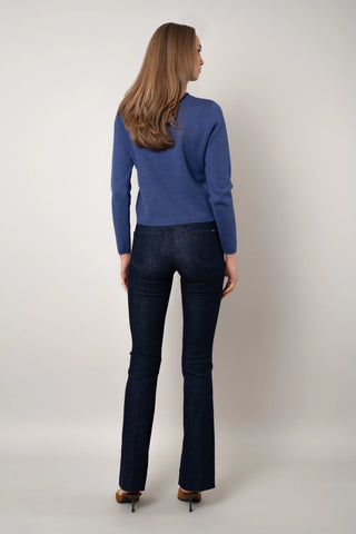 The Scalloped Button Cardigan